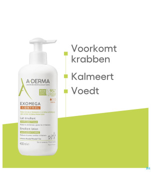 Aderma exomega control lait emollient 400ml