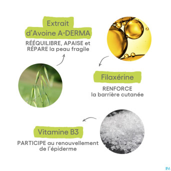 Aderma exomega control lait emollient 400ml