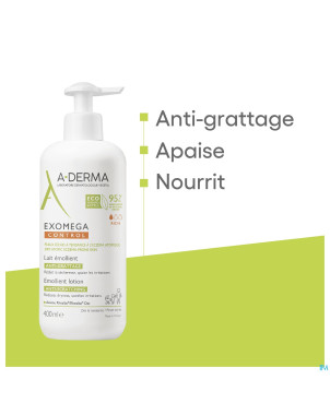 Aderma exomega control lait emollient 400ml