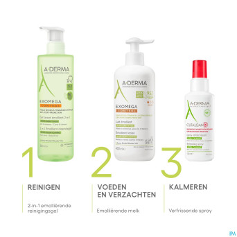 Aderma exomega control lait emollient 400ml