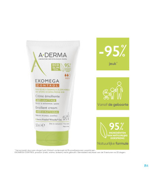 Aderma exomega control creme emollient 50ml