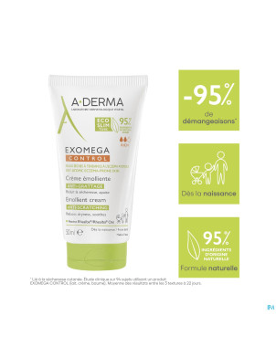 Aderma exomega control creme emollient 50ml