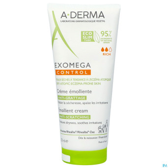 Aderma exomega control creme emollient 200ml
