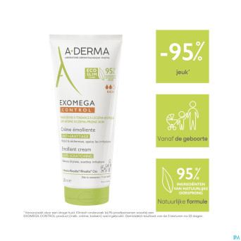 Aderma exomega control creme emollient 200ml