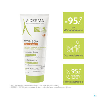 Aderma exomega control creme emollient 200ml