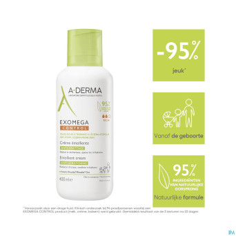 Aderma exomega control creme emollient 400ml