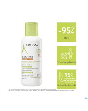 Aderma exomega control creme emollient 400ml
