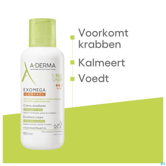 Aderma exomega control creme emollient 400ml