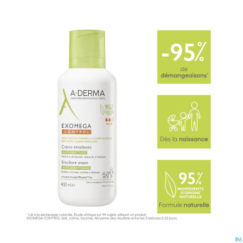 Aderma exomega control creme emollient 400ml