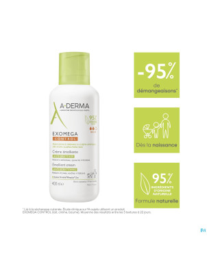 Aderma exomega control creme emollient 400ml