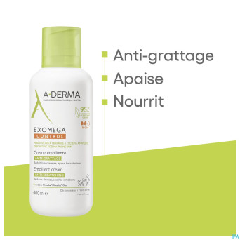 Aderma exomega control creme emollient 400ml