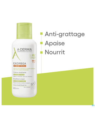 Aderma exomega control creme emollient 400ml