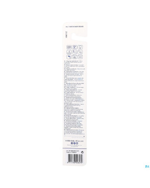 Difrax brosse dents bouts doigts silicone rose