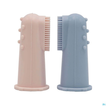 Difrax brosse dents bouts doigts silicone ass