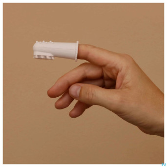 Difrax brosse dents bouts doigts silicone ass