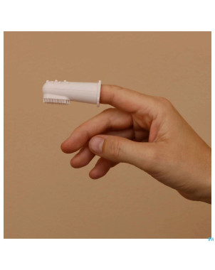 Difrax brosse dents bouts doigts silicone ass