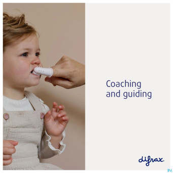 Difrax brosse dents bouts doigts silicone ass