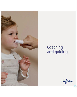 Difrax brosse dents bouts doigts silicone ass