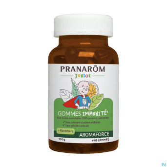 Pranarom aromaforce junior immunite bio gommes 60