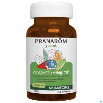 Pranarom aromaforce junior immunite bio gommes 60