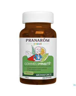 Pranarom aromaforce junior immunite bio gommes 60