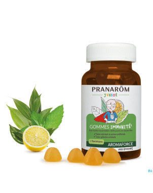 Pranarom aromaforce junior immunite bio gommes 60