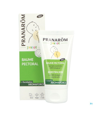 Pranarom aromaforce junior baume pectoral bio 50ml
