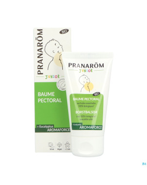 Pranarom aromaforce junior baume pectoral bio 50ml