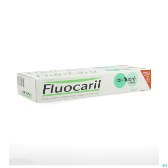 Fluocaril dentifrice bi-fluore 145 menthe   2x75ml