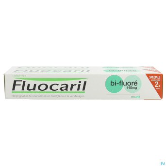 Fluocaril dentifrice bi-fluore 145 menthe   2x75ml