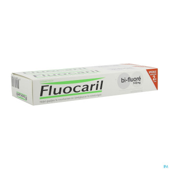 Fluocaril dentifrice bi-fluore 145 blanche  2x75ml