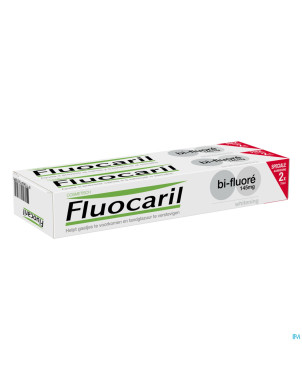 Fluocaril dentifrice bi-fluore 145 blanche  2x75ml