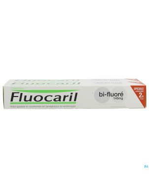 Fluocaril dentifrice bi-fluore 145 blanche  2x75ml