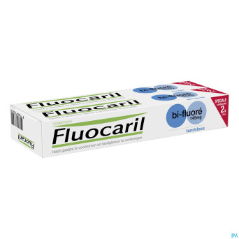 Fluocaril dentifrice bi-fluore 145 gencives 2x75ml