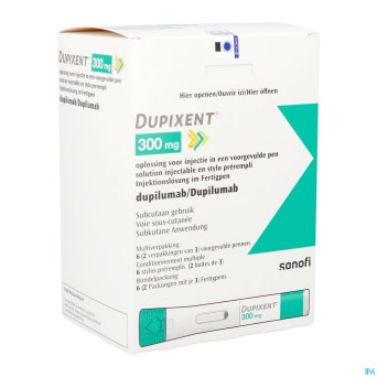 Dupixent 300mg sol inj stylo preremp. 2x3 150mg/ml