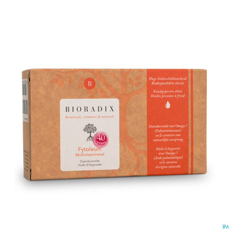 Bioradix - fytoleum multivitamineral  softcaps 60