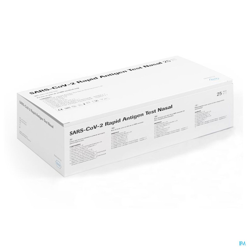 Sars-cov-2 rapid antigen test nasal 25 roche