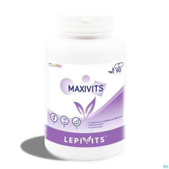 Maxivits pot caps 90 lepivits