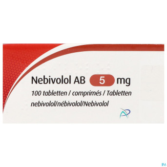Nebivolol ab  5mg comp 100 x  5mg
