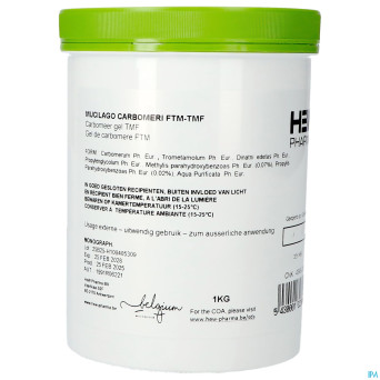 Gel carbomere 1kg    hew pharma
