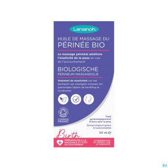 Lansinoh huile massage perinee bio    50ml