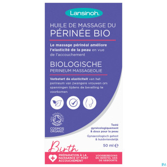 Lansinoh huile massage perinee bio    50ml