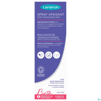 Lansinoh spray apaisant post-accouchement bio100ml