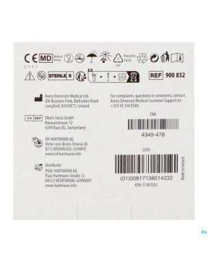Hydrosorb gel steril 15g 10 9008410