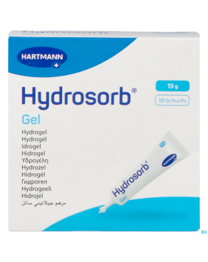Hydrosorb gel steril 15g 10 9008410