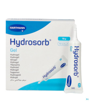 Hydrosorb gel steril 15g 10 9008410