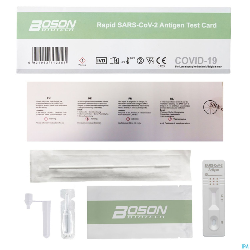 Boson biotech rapid sars-cov-2 a/gentest  1 eureka