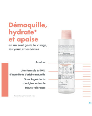 Avene essentiels eau micellaire demaq.    200ml