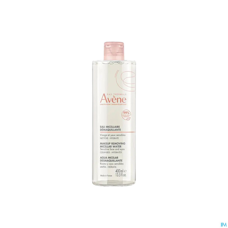 Avene essentiels eau micellaire demaq.    400ml