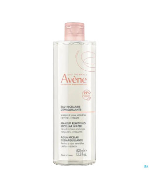 Avene essentiels eau micellaire demaq.    400ml